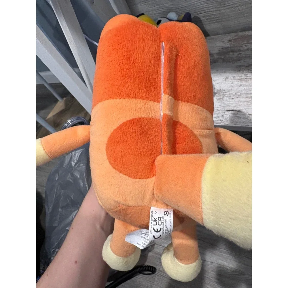 Bluey and Bingo‎ Moose Toys Plush Stuffed Animal Set 8 Inch Blue Orange Heelers